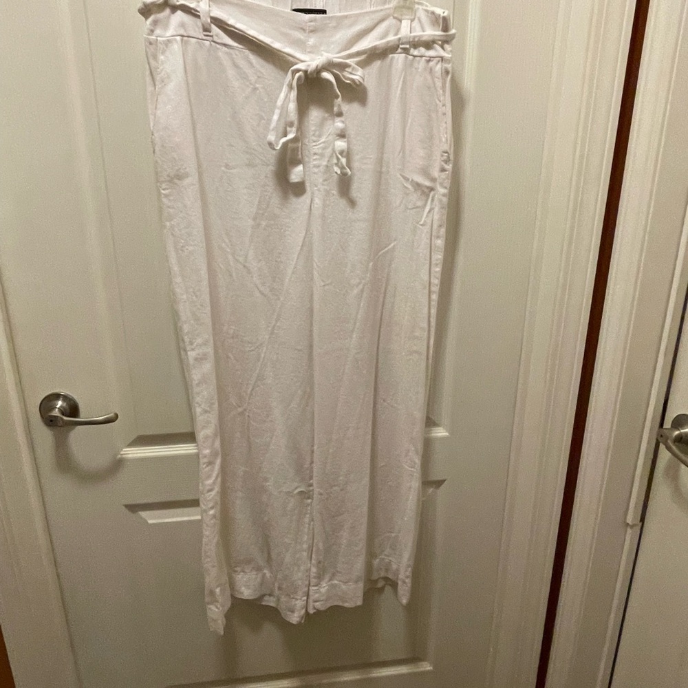 Cato White Wide Leg Pants